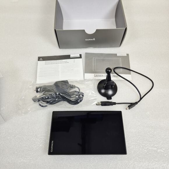 Garmin DriveSmart 65 MT 6.95" GPS Navigator Black New Open Box Unused - Picture 2 of 7